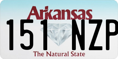 AR license plate 151NZP