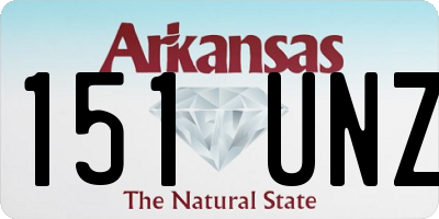 AR license plate 151UNZ