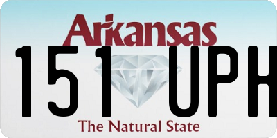 AR license plate 151UPH