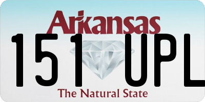 AR license plate 151UPL