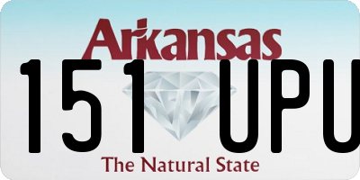 AR license plate 151UPU