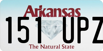 AR license plate 151UPZ