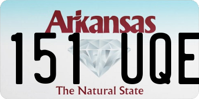 AR license plate 151UQE