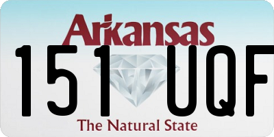 AR license plate 151UQF