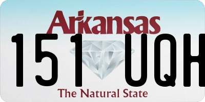 AR license plate 151UQH