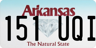 AR license plate 151UQI