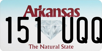 AR license plate 151UQQ