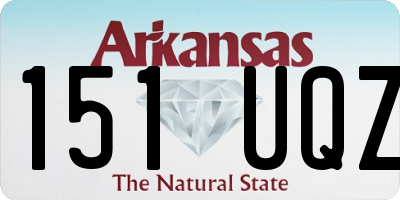 AR license plate 151UQZ