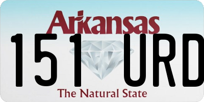AR license plate 151URD