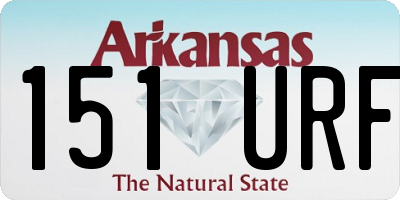 AR license plate 151URF
