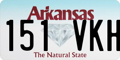 AR license plate 151VKH