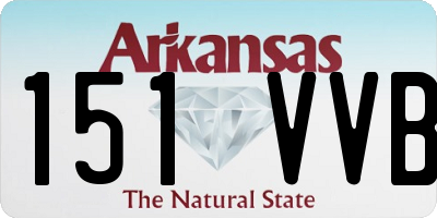 AR license plate 151VVB