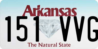 AR license plate 151VVG