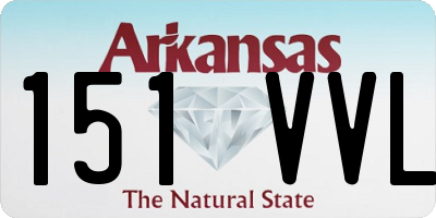 AR license plate 151VVL