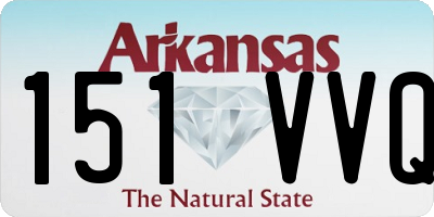 AR license plate 151VVQ