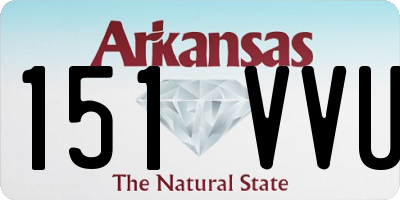 AR license plate 151VVU