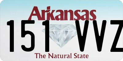 AR license plate 151VVZ