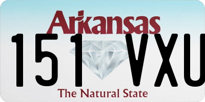 AR license plate 151VXU