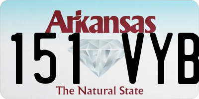 AR license plate 151VYB