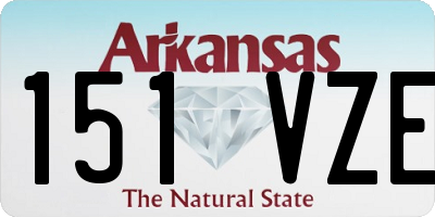 AR license plate 151VZE