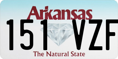 AR license plate 151VZF