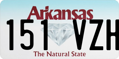 AR license plate 151VZH
