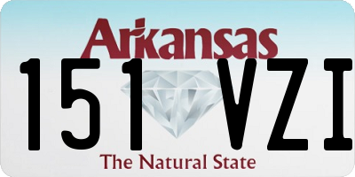 AR license plate 151VZI