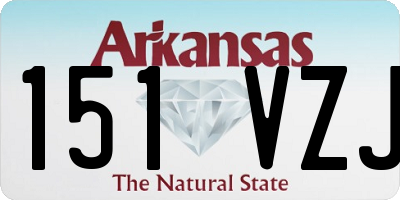 AR license plate 151VZJ