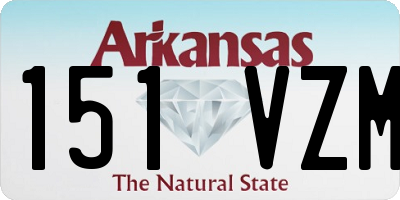 AR license plate 151VZM
