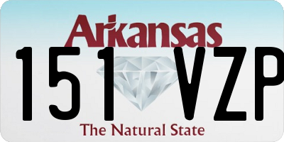 AR license plate 151VZP