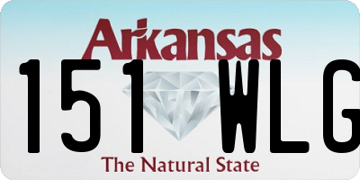 AR license plate 151WLG