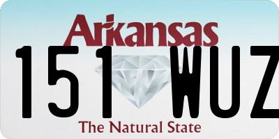 AR license plate 151WUZ