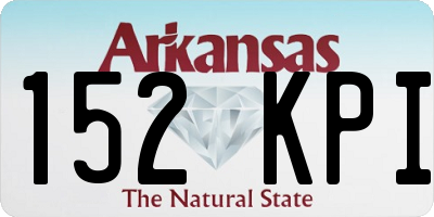 AR license plate 152KPI