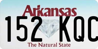 AR license plate 152KQC