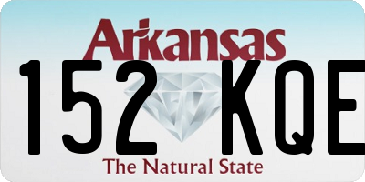 AR license plate 152KQE