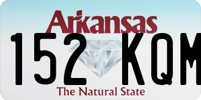 AR license plate 152KQM