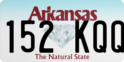 AR license plate 152KQQ