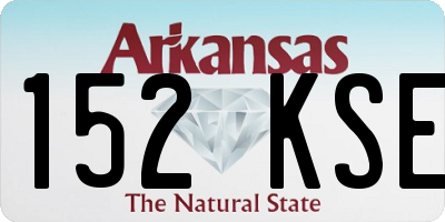 AR license plate 152KSE
