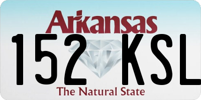 AR license plate 152KSL