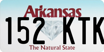 AR license plate 152KTK