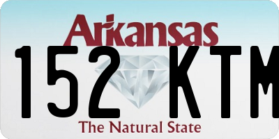 AR license plate 152KTM