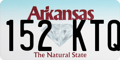AR license plate 152KTQ