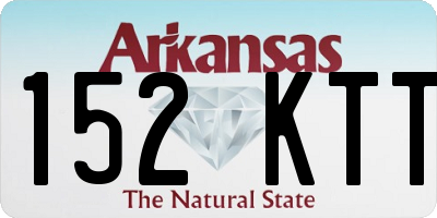 AR license plate 152KTT