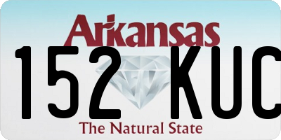 AR license plate 152KUC