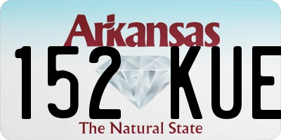 AR license plate 152KUE