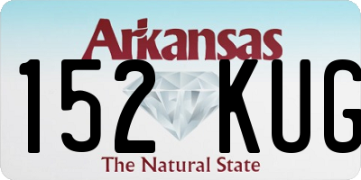 AR license plate 152KUG
