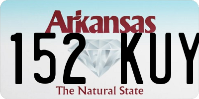 AR license plate 152KUY