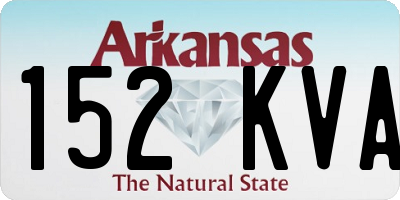 AR license plate 152KVA