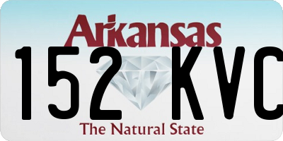 AR license plate 152KVC