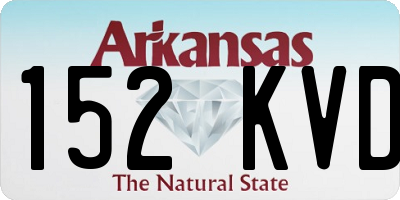 AR license plate 152KVD